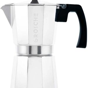 Grosche Silver Stovetop Espresso Maker